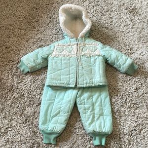 Vintage 1980’s Outerworks Quilted Jacket & Pants